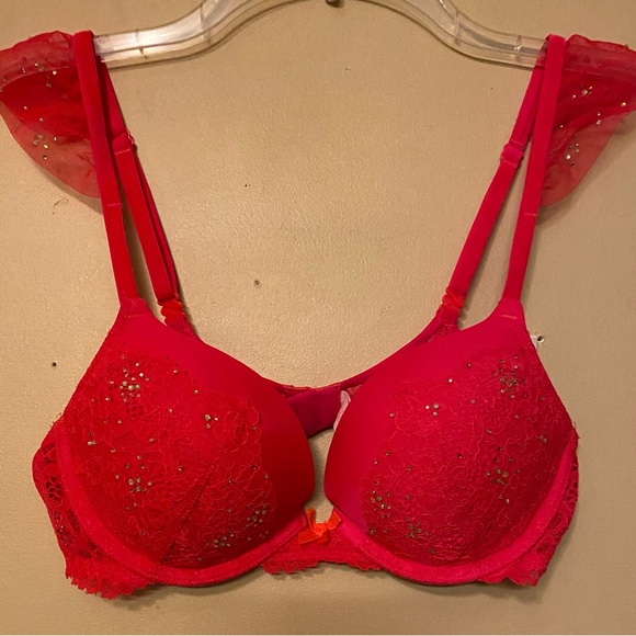 Women’s Victoria’s Secret Rhinestone Push Up Bra - Picture 3 of 9